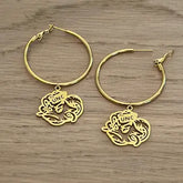 Rameses Gold Hoops